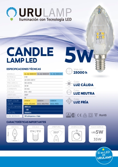 ORG Ficha Tecnica - Candle lamp -R2 copy